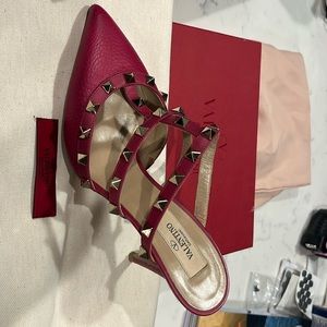 Valentino shoes. Size 5.5. Hot pink